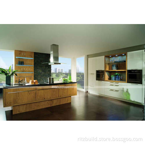 Home Kitchen Furniture Waterproof Acrylic Kitchen Cabinet